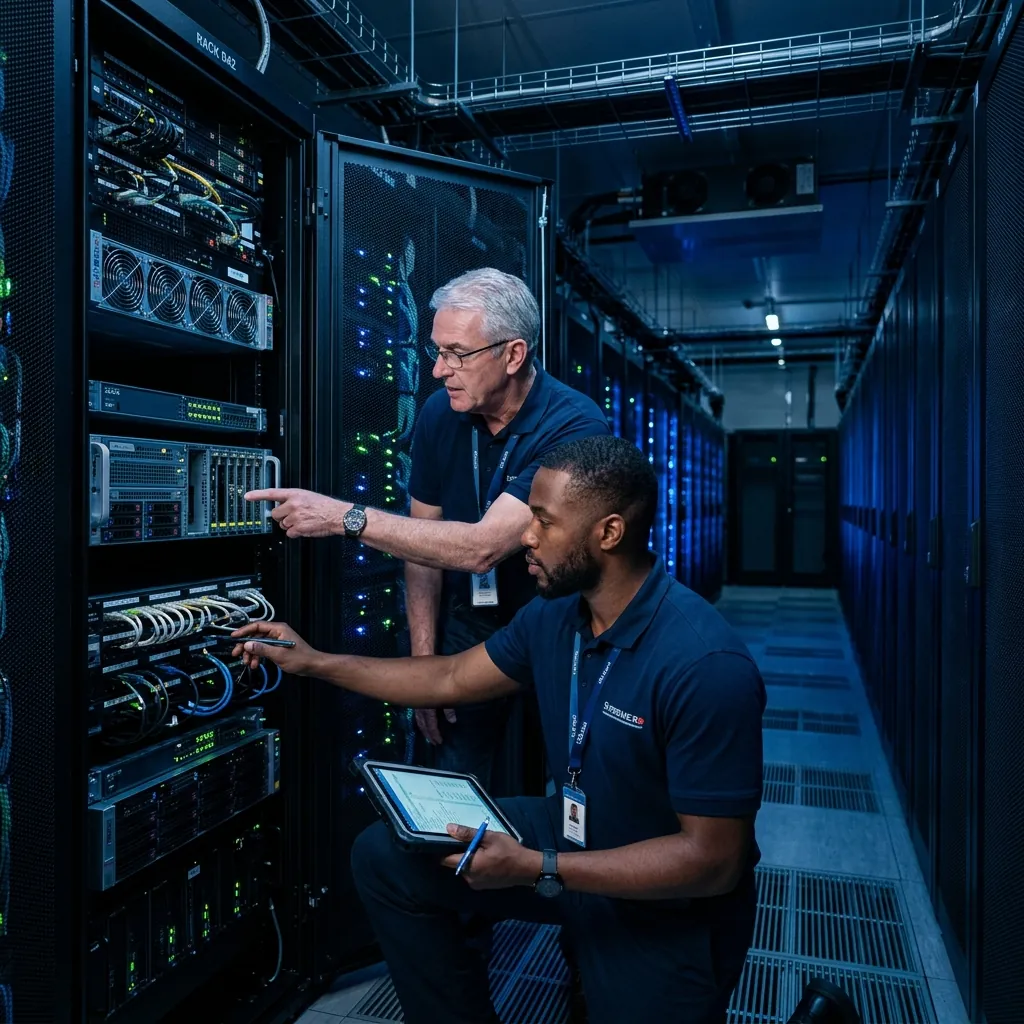 Server Room Background
